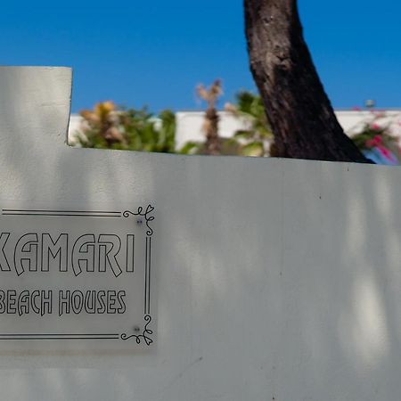 Kamari Beach Houses With Balcony And Garden Eksteriør bilde