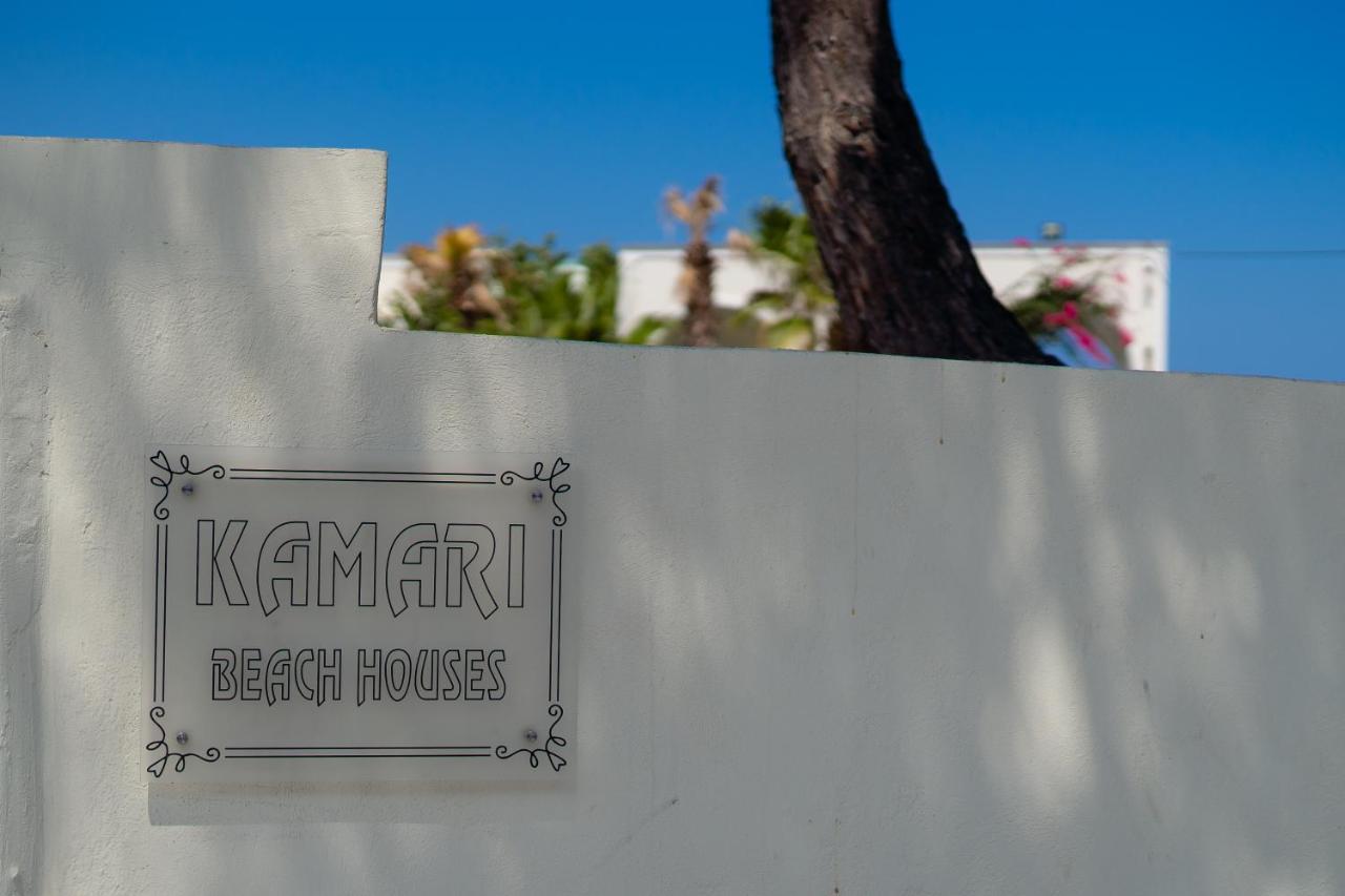 Kamari Beach Houses With Balcony And Garden Eksteriør bilde